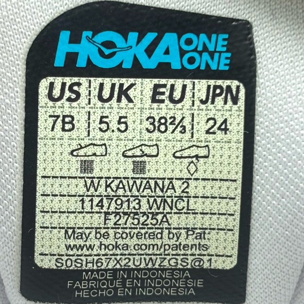 Hoka Kawana 2 💅 White Nimbus Cloud Gum Shoes 1147913-WNCL Women's 7 8 8.5 9.5 - Picture 9 of 12